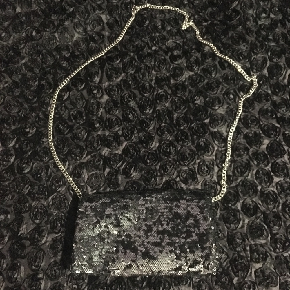 Silver Sequence Purse